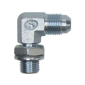 L&S draaibare kniekoppeling, RVS, 1/4 cilindrisch