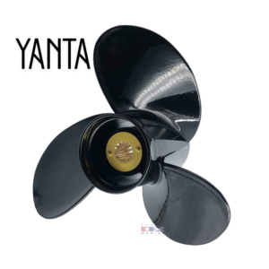 Polaris aluminium propeller 3×11×12", voor Mercury 25-70 pk, C-groep