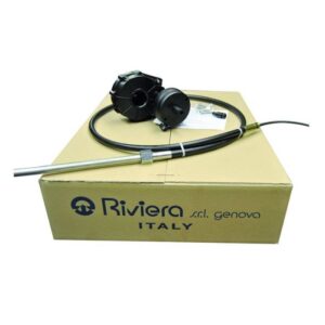 Riviera stuursysteem set KMDA100M, metalen stuurkop, met T02-stuurkabel